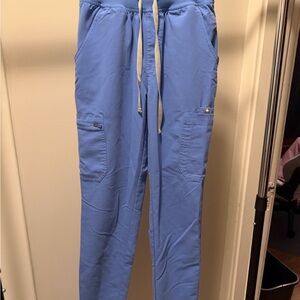 Figs Women's Yola Scrub Pants in Ceil Blue